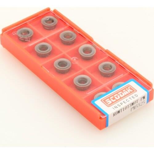 RDMT10T3 PM5525 milling carbide inserts for machining stainless steel and steel