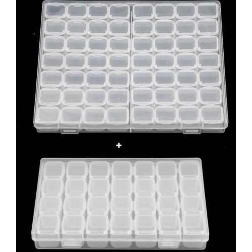 Diamond Painting Accessories Box Jewelry Box Rhinestone Embroidery Crystal Bead Organizer Storage Case Container Tools