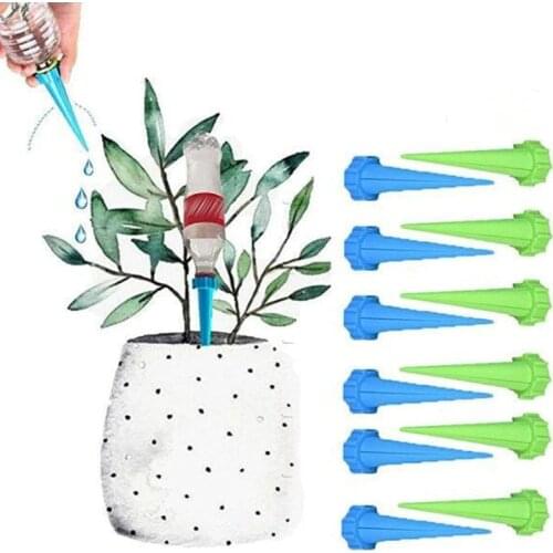 4Pcs Plant Potted Flower Home Indoor Garden Supplies Installed Irrigation System Houseplant Spikes Energy Saving Environmental