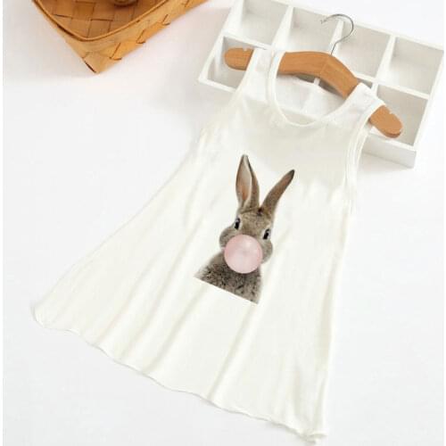 High Quality Sleeveless Animal Blowing Bubble Dress Baby Girls Summer Kids Princess Dress For Birthday Christmas Dresses Clothes