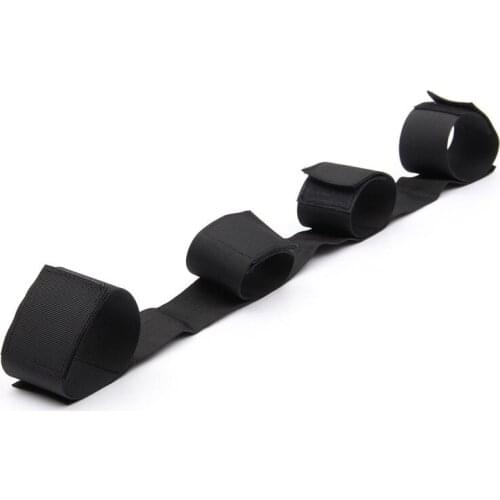 1PC Leg Handcuffs Restraint Bondage Belt Wrist Ankle Hand Cuffs For Men Women Erotic Sex Toy Adult Party Cosplay Game Tool