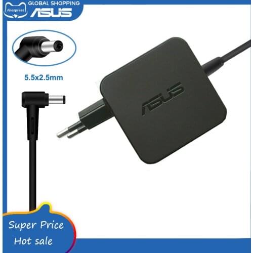 19V 3.42A 65W 5.5x2.5mm AC Adapter Laptop Charger For Asus F552M X550V X450 X550C Y481C W419L W519L W518L W519 A450C S300CA