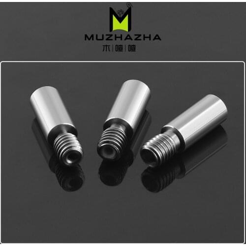 3D Printer Chimera Extruder Heat break V6 dual hotend J-head throat 22mm length 1.75mm filament for Sidewinder X1 and Genius