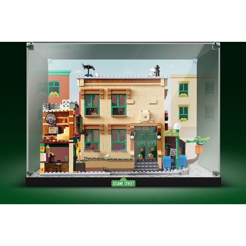 Building Block Acrylic Display Box For 21324 Blocks Accessories - Pattern Version (Not Included Block Kit)