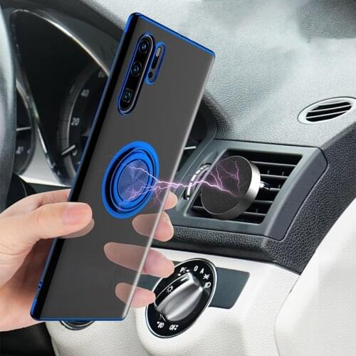 For Samsung Galaxy S20 S10 S9 S8 Plus S10e J6 Prime A51 J7 2018 A750 Note 20 Pro 10 Lite 5G 9 Case Soft Finger Ring Holder Cover