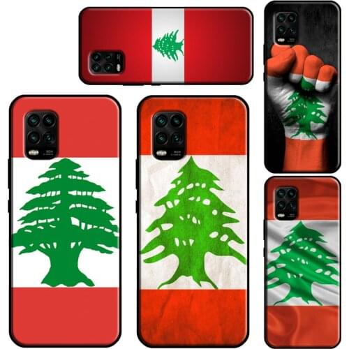 Lebanon Flag Phone Case For Xiaomi Mi 10T Pro 9 10 11 Lite Ultra A3 POCO F3 F1 F2 M3 Pro X3 Soft Cover