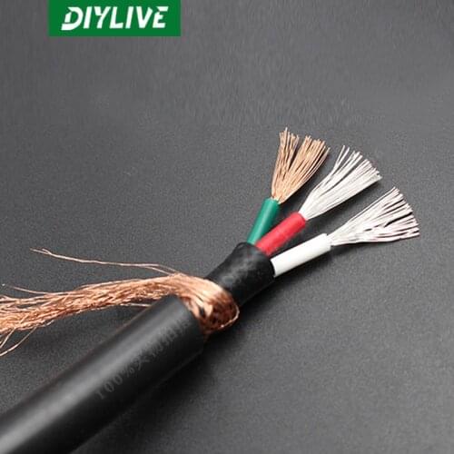 DIYLIVE Japan Kugawa FP-314AG-II fire grade oxygen free copper standard power cord CD power amplifier connection line scattered