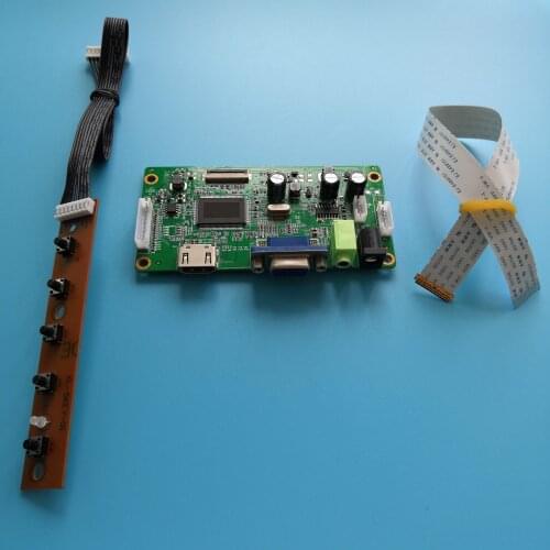 For B116XTN02.3 HW3A 11.6" monitor SCREEN display LCD DRIVER 1366×768 30Pin Controller board EDP LED KIT VGA DIY