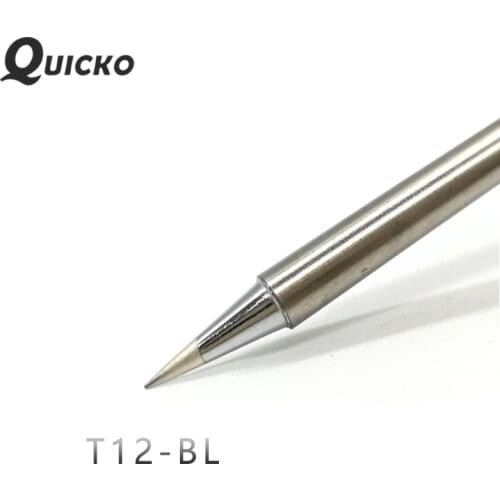 QUICKO T12-BL Electronic Soldering Tips 70W FX9501 Handle T12 Soldering Iron Tip For FX-951 Soldering Station