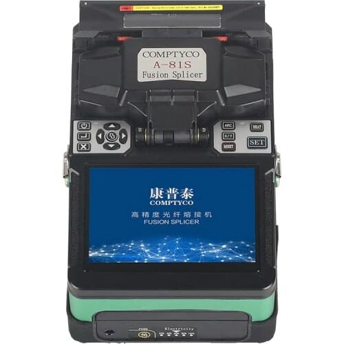 Orange Fully Automatic A-81S Fusion Splicer Machine Fiber Optic Fusion Splicer Fiber Optic Splicing Machine fiber optic welder