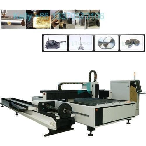 Flat and rotary board laser cutting machines fiber laser cutting machine 3015 2000w rotary