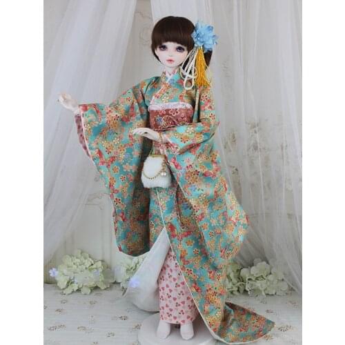 1/4 1/3 scale BJD clothes accessories ancient costume Japanese kimono yukata for BJD/SD MSD SD13 girl doll accessories C0374