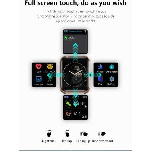 New S20 Round Screen Smart watch Heart Rate ECG PPG S 20 Smart Watch Ip68 Waterproof Sports watch For Men Women