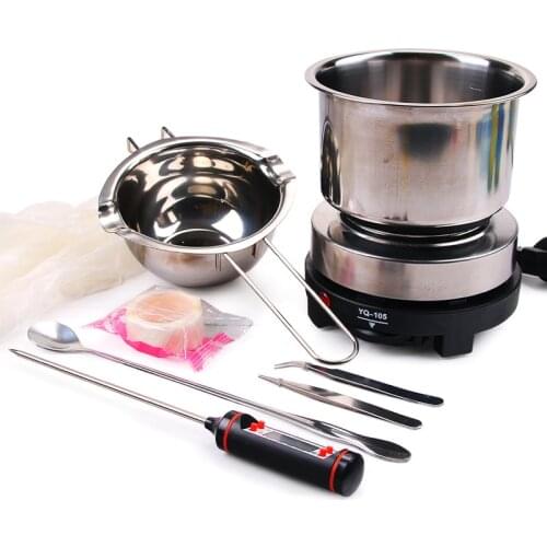 Soy Wax Heating Boiler Handmade Soap Aromatherapy Candle Chocolate Melting Boiler DIY Making Candle Auxiliary Tool