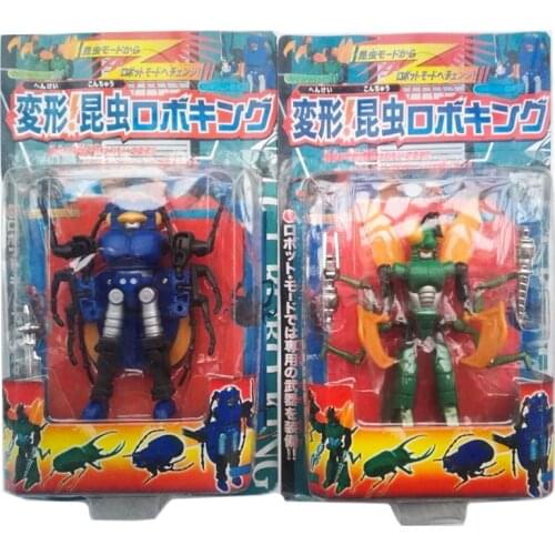 Old Toys Japan Anime B-Robo Kabutack Transformation Insect Robot Bi Robo Kabutakku Action Figure Collecrtions