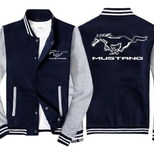 Supernatural Men Baseball Jacket for Mustang Mens Sportswear Casual Sweatshirt Hip Hop Harajuku Unisex Baseball uniform K