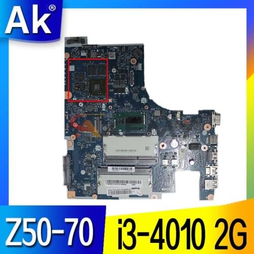 Z50-70 laptop independent motherboard NM-A271 I3 CPU FRU 90007199 90007214 90007221 90007213 90006985 90006982