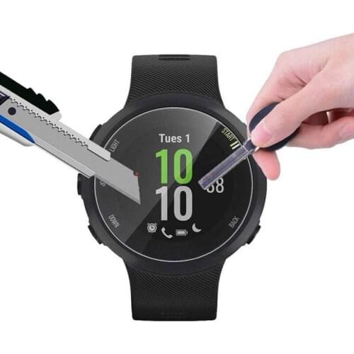Tempered Glass Clear Protective Film Guard For Garmin Forerunner 45/45S Fr45 Smart Watch Toughened Full Screen Protector Cover