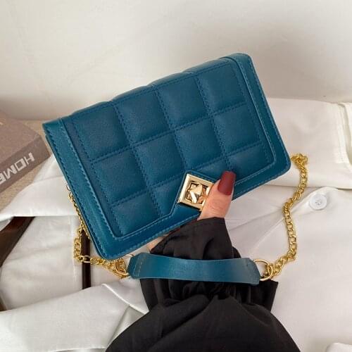 Bag Women 2021 New Shoulder Messenger Bag Fashion Korean Female Bag Trend Chain Underarm Bag Crossbody Bags for Women