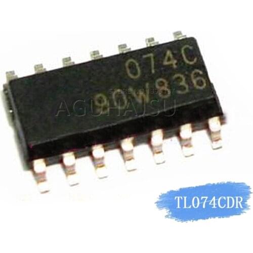 10pcs/lot TL074CDR TL074C TL074 SOP-14 new original
