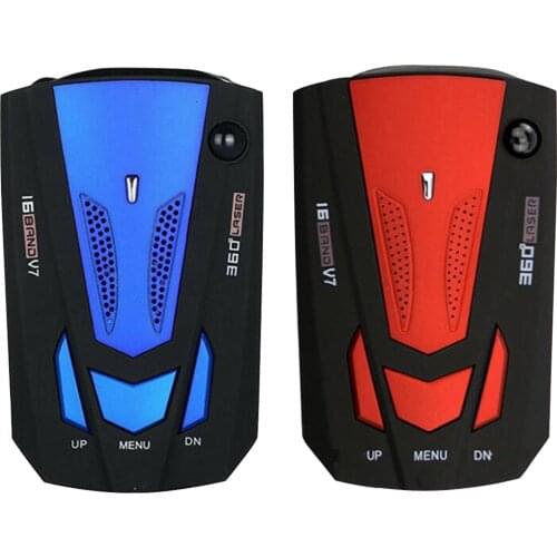 2 In 1 Vehicle Radar Detector Speeding Warning Anti-radar Speed Measurement Avoid Traffic Speeding Auto Speed Fashionable