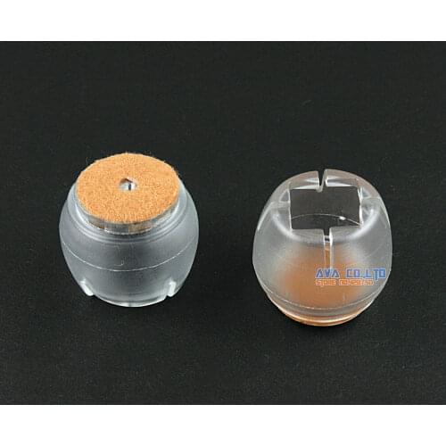 24 Pcs 22*24mm Chair Leg Cap Rubber Feet Protector Pad Cover Felt Base