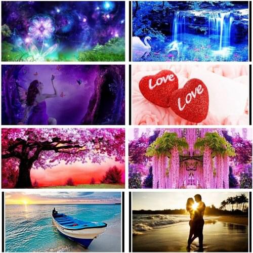 5D diamond painted full diamond animal round diamond mosaic pattern home decoration DIY handmade