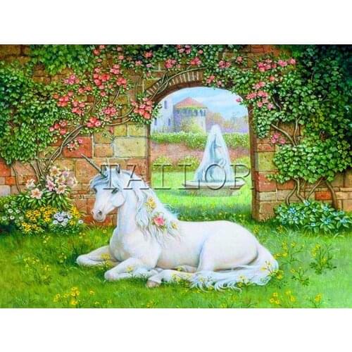 Cuadros full square 5d diamond painting kit set complet embroidery dirll drawing mosaic Cross stitch landscape horse unicorn art