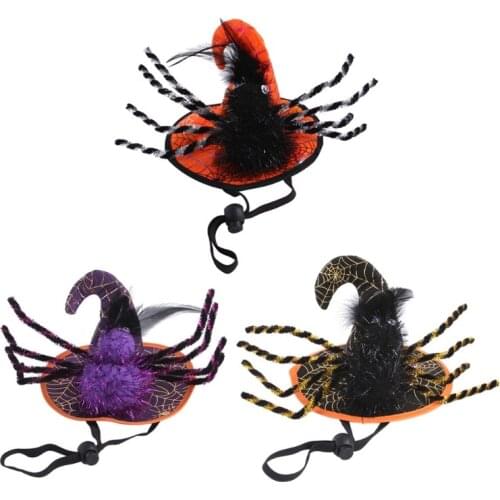 Cat Hat Suit for Halloween Party Decoration Dress Up Accessories Halloween Cute Animal Pattern