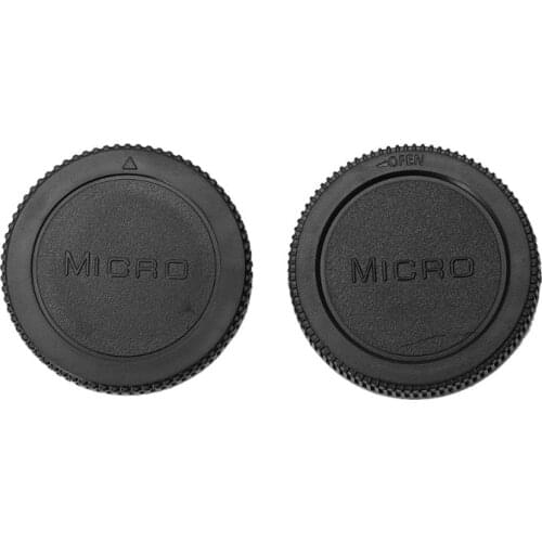 2021 New Camera Body Cover Rear Lens Cap Protection Dustproof Plastic Replacement for Olympus Panasonic Micro 4/3 Mount