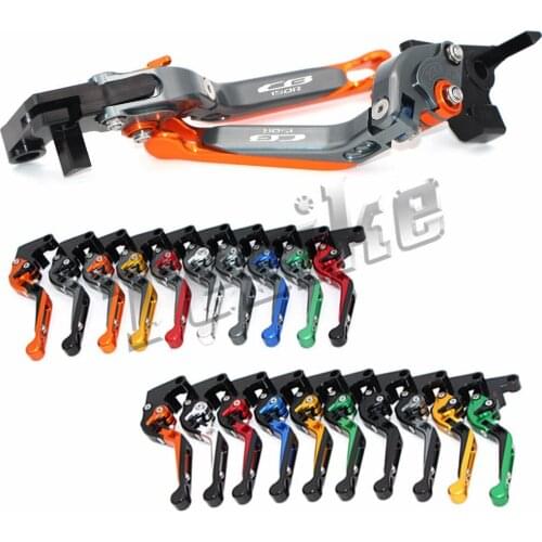 CNC Brake Clutch Levers Motorcycle For HONDA CB150R CB 150R 2017-2018 Foldable Extendable Logo (CB150R)