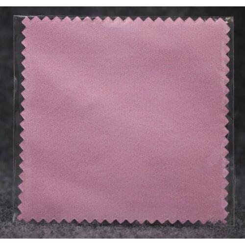 Silver Polishing Cloth with Individual Polybag Gold Polish Cloth With Package Bag Cleaning Fabric Cloth Silver Care Cleaner