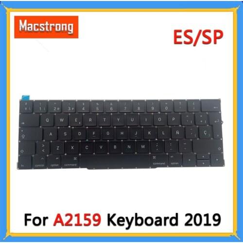 Brand New A2159 Spanish keyboard for MacBook Pro 13.3'' A2159 SP Keyboard 2019 ES EMC 3301