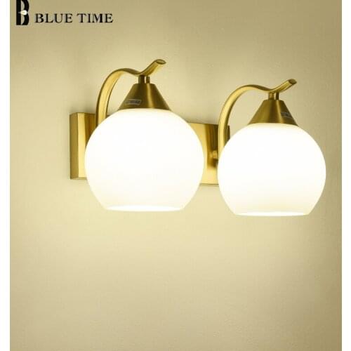 Modern Led Wall Lamp E27 bulbs Sconce Wall Light for Home Living room Bedroom Dining room Kitchen Aisle Lamp Corridor Light Gold