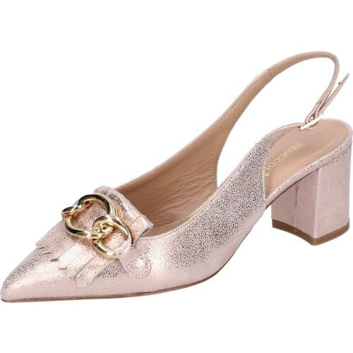BROCCOLI womens pumps suede pink