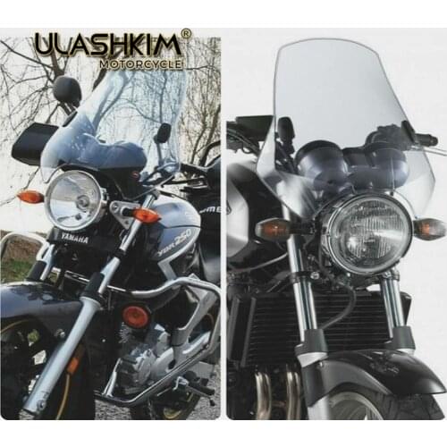 Universal Motorcycle Windshild for Most Motorbike Scooter MOPD YBR125 CB400 CB400R HONGLONG600 CB1000
