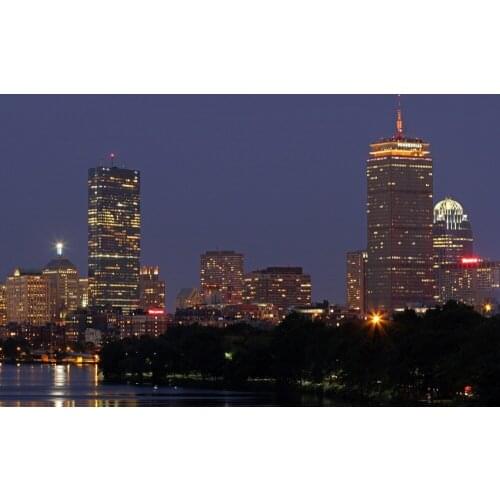 High Spray Modern Brightly View Beautiful Late Night Wal Art Home Decoration Art