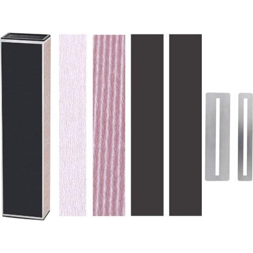 Guitar Fingerboard Guard Protector Fret Leveling Sanding Beam with Sandpaper,Musical Instrument Luthier Tools