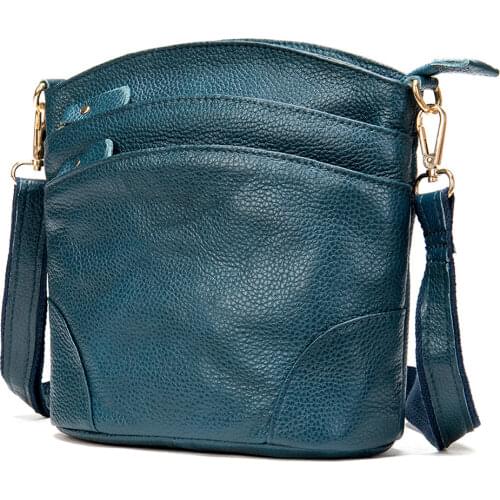 MAHEU Leather women bag genuine leather soft black leather female bag ladies shoulder bag Messenger bag crossbody bag for female