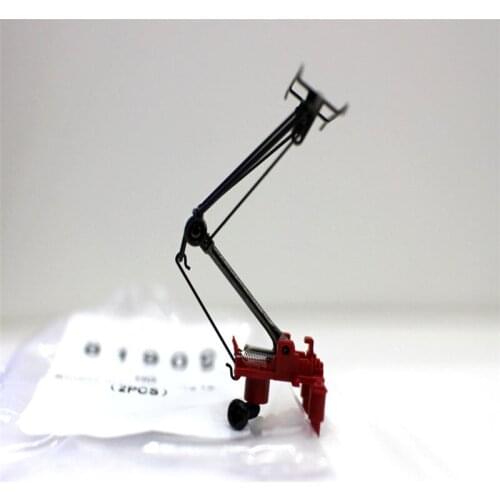 2pcs/lot HO Train Electric Traction Antenna Accessories Car Arm Bow Pantograph For Building