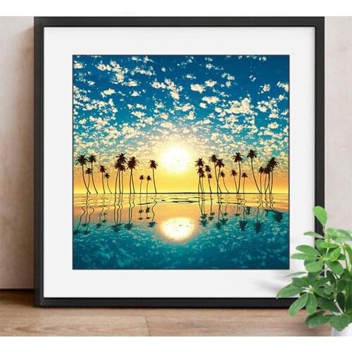 5D Diamond Painting Landscape Full Square Diamond Embroidery Sale Diamond Mosaic Rhinestone Picture Decor Home Gift