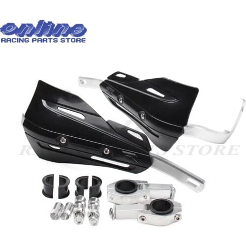 Black Motorcycle Handguard Hand Guards Dirt Bike Universal 1-1/8" Handlebar Handguards For XR CRF WR DRZ 28mm Fat Bar