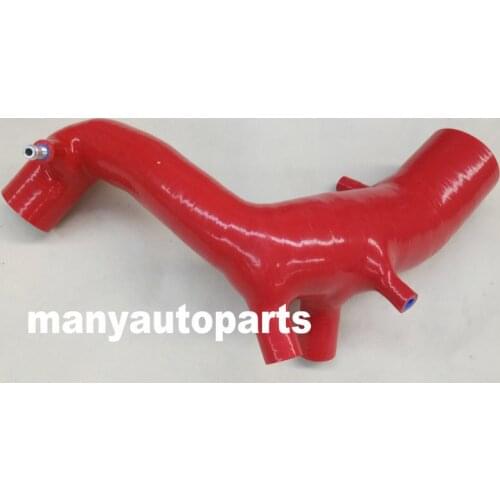 FOR Audi TT VW Golf MK4 Seat Leon 1.8T Turbo Silicone Air Intake Induction Hose Pipe RED