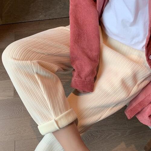 Heeylace Women's Corduroy Trousers