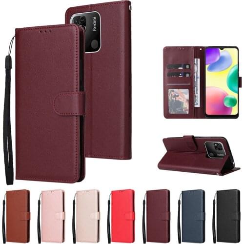 W/Lanyard Card Slots Stand Flip Wallet Case Cover For Redmi 4A 4X 5 Plus 5A 6 6A 7A 8 8A Note 4/4X 5A 5 Pro 6 7 8 9 Pro K20 Pro