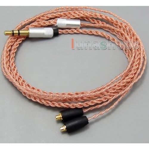 LN005047 TPE Skin OCC Wire Earphone Cable For Shure se215 se315 se425 se535 Se846