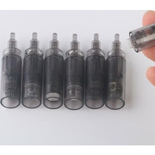 20 Pcs Microneedle For Ultima Dr PenA7 Electric Drag Nano Needle Cartridges 9 12 24 36 42 Nano Pin Needle Tips Micro-needle