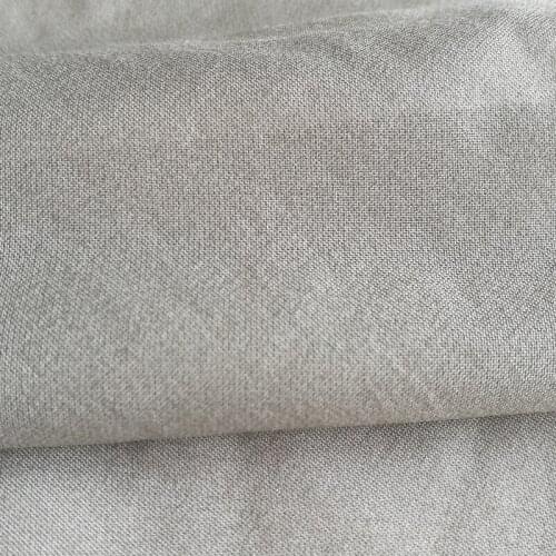 Mubbery silk wiht silver fiber radiashielding fabric silver 80