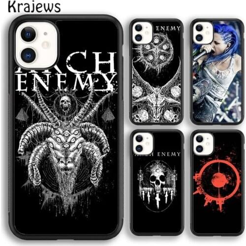 Krajews Arch Enemy soft Phone Case Cover For iPhone 5s SE 2020 6s 7 8 plus X XS XR 11 12 mini pro max coque Shell