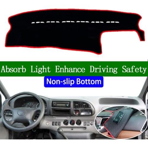 For Ford Transit 2013 2014 2015 2016 Non-slip Bottom Dashboard Cover Car Decals Car Stickers Interior Car Accessories